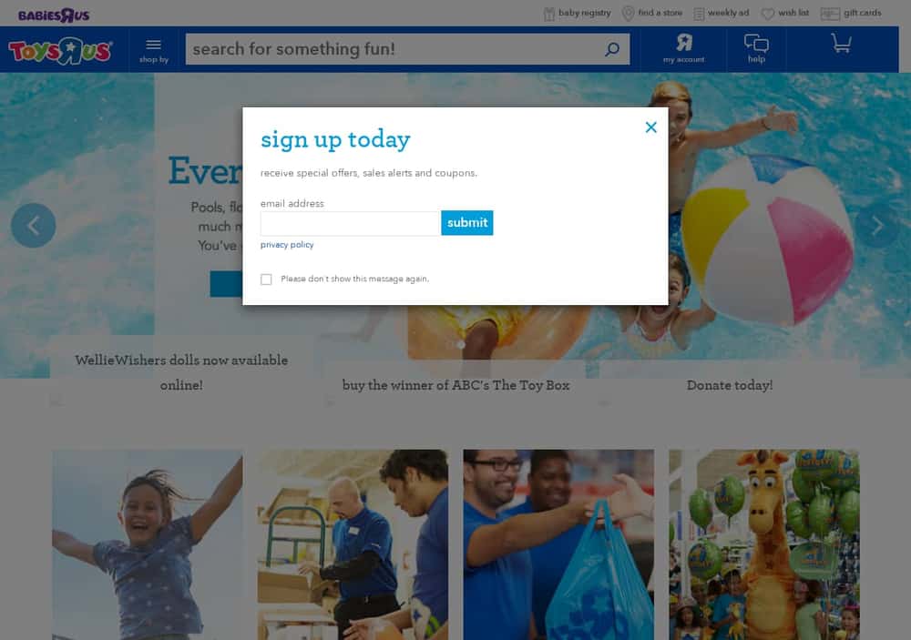 Screenshot of https://www.toysrus.com/ as archived Jun 2, 2017
